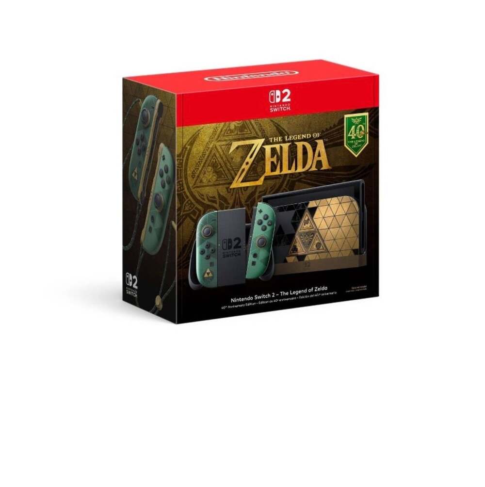 Presale Nintendo Switch 2 - The Legend of Zelda 40th Anniversary Edition